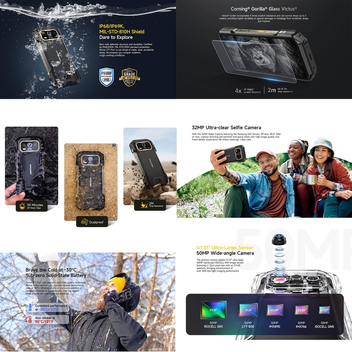 Ulefone Armor 27T Pro+ Rugged Phones product details 5 ruggedmaster