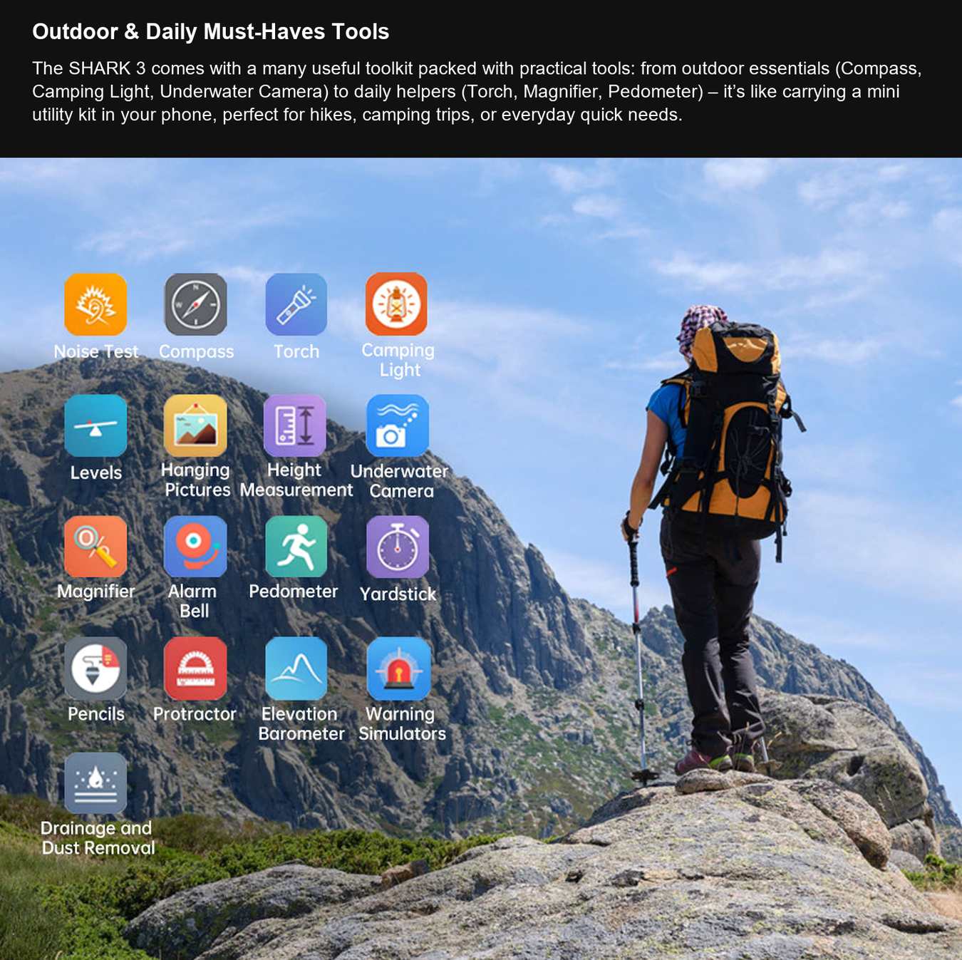 SHARK 3 Outdoor & Daily Must-Haves Tools