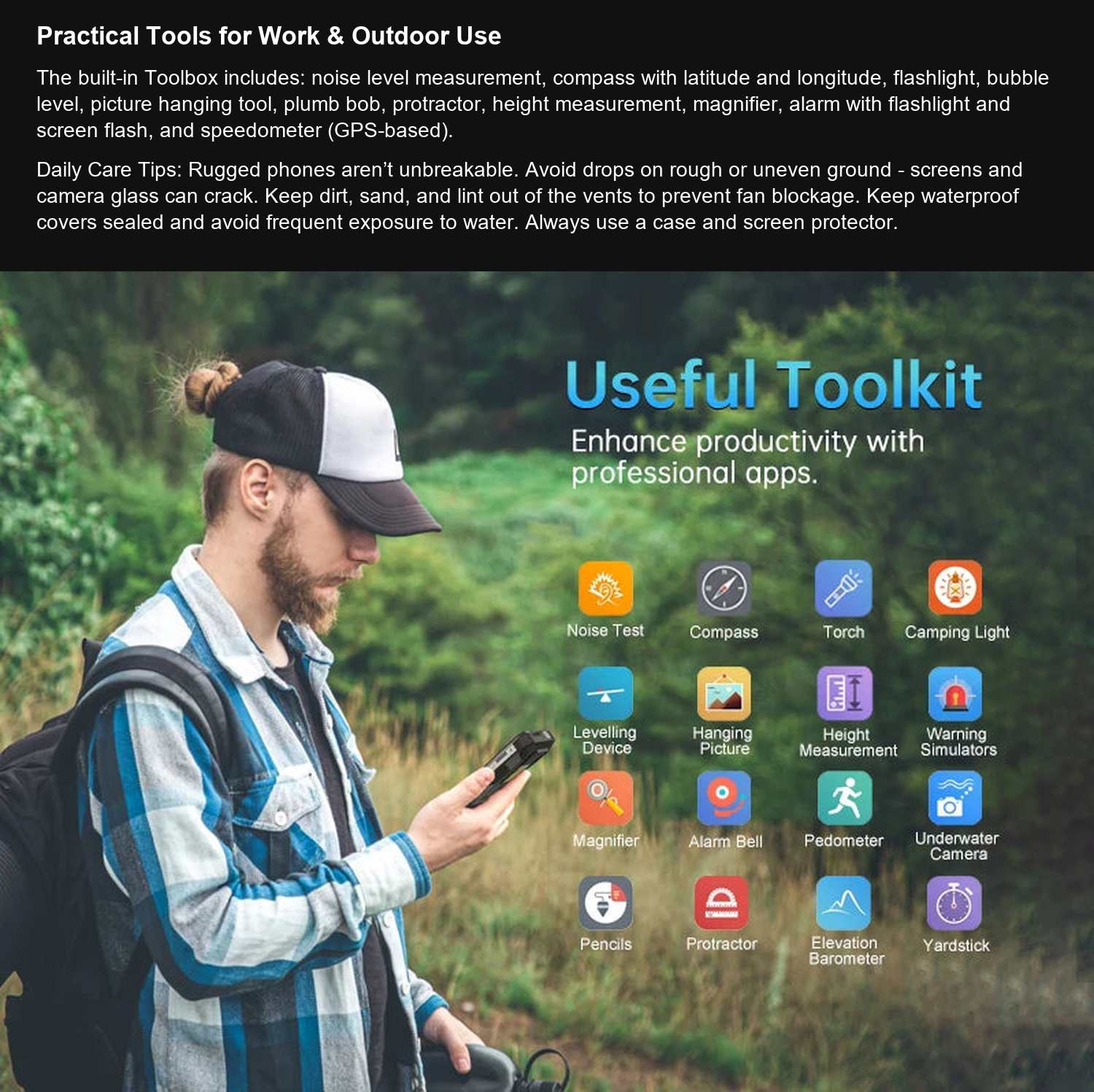 TANK 2 Pro Practical Tools for Work & Outdoor Use
