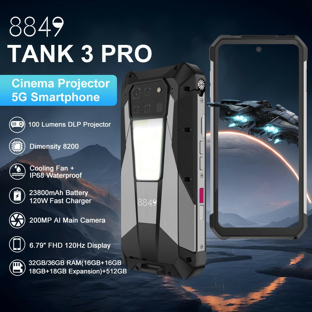 8849 TANK 3 Pro product feature illustration 1