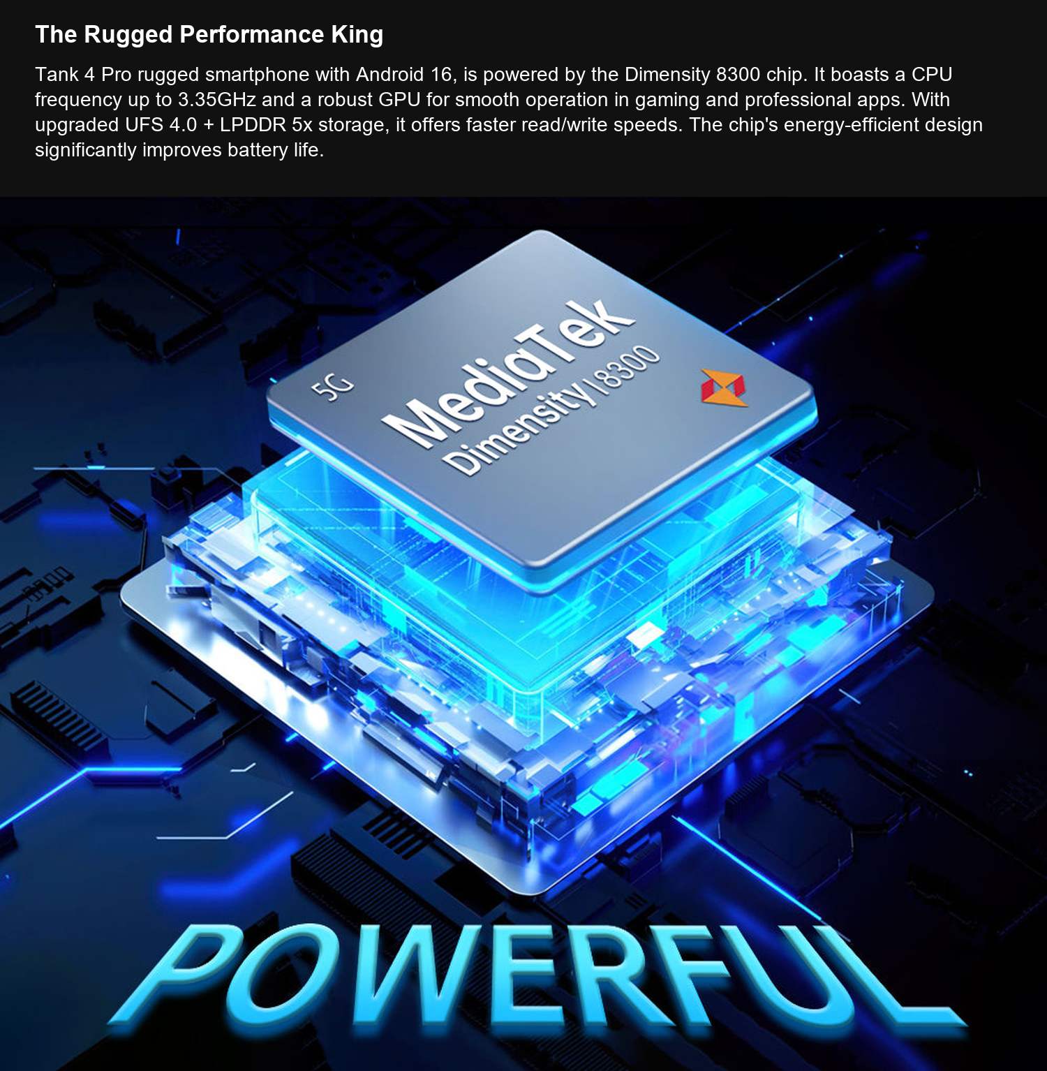 TANK 4 Pro The Rugged Performance King