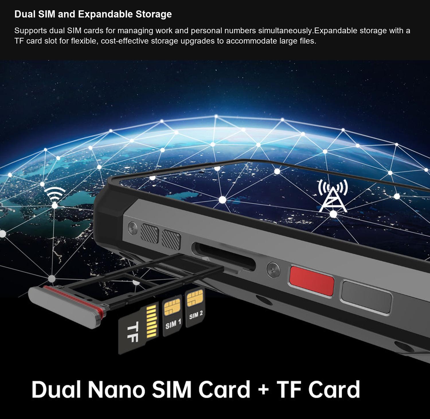 TANK 4 Pro Dual SIM and Expandable Storage