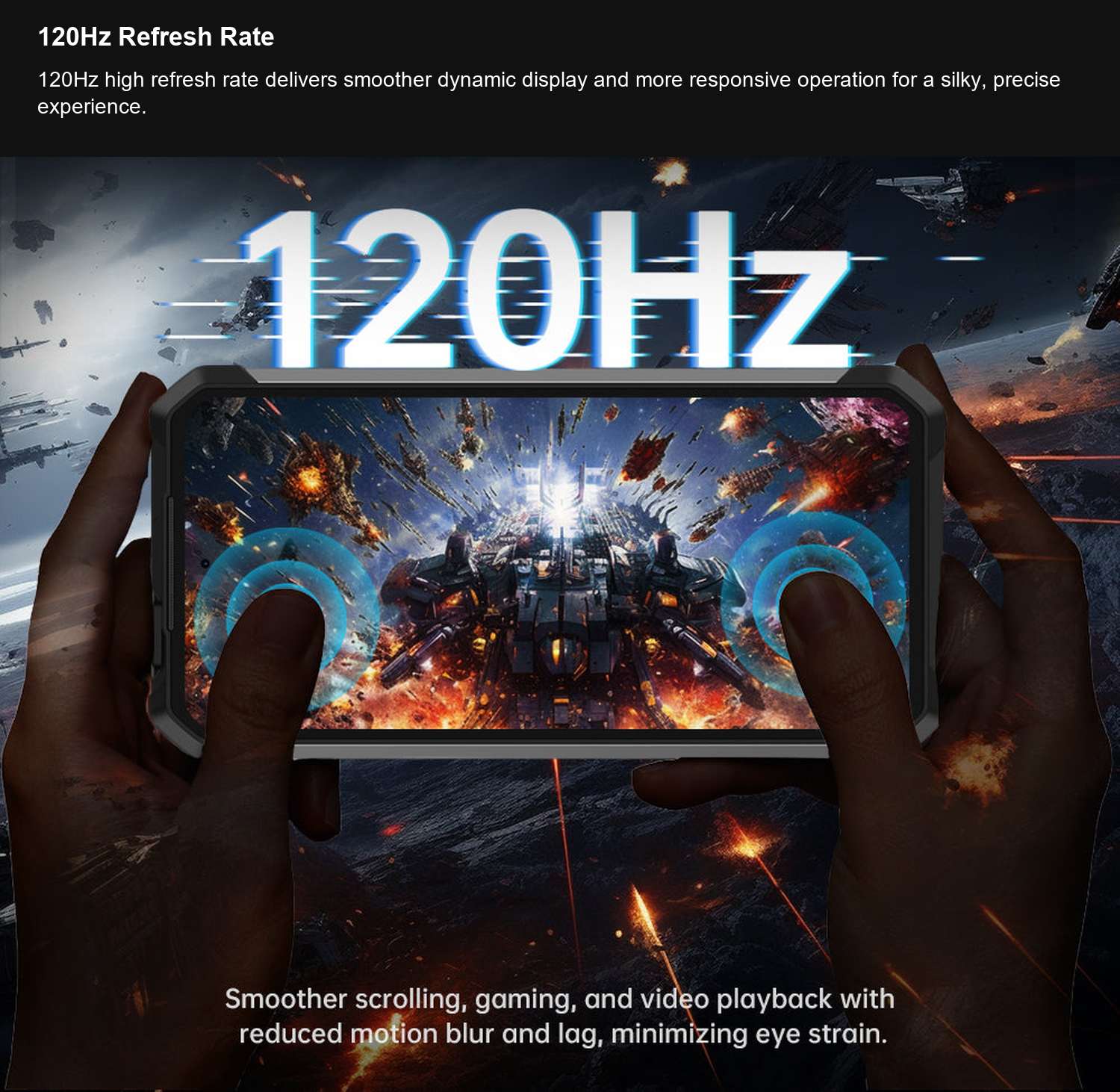 8849 TANK 4 120Hz Refresh Rate