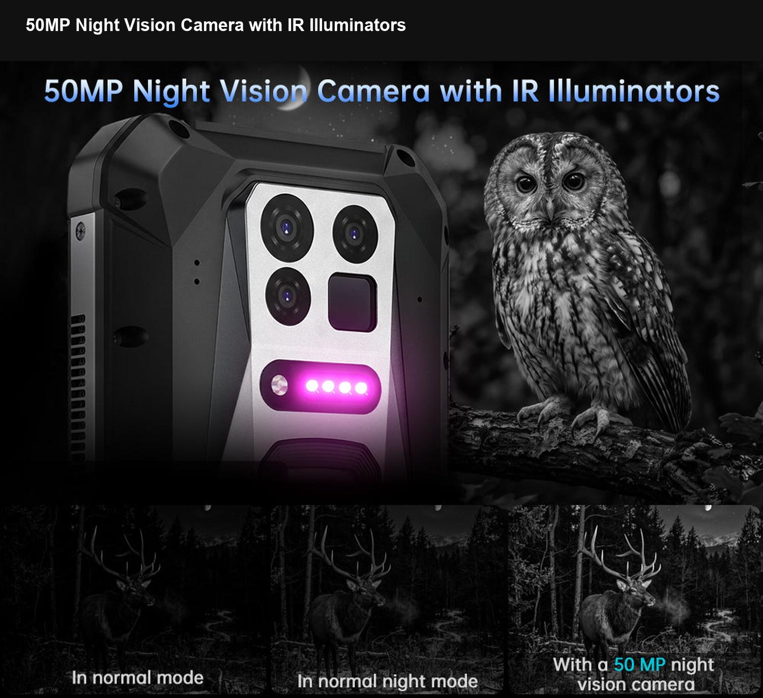 TANK 5 Pro 50MP Night Vision Camera with IR Illuminators