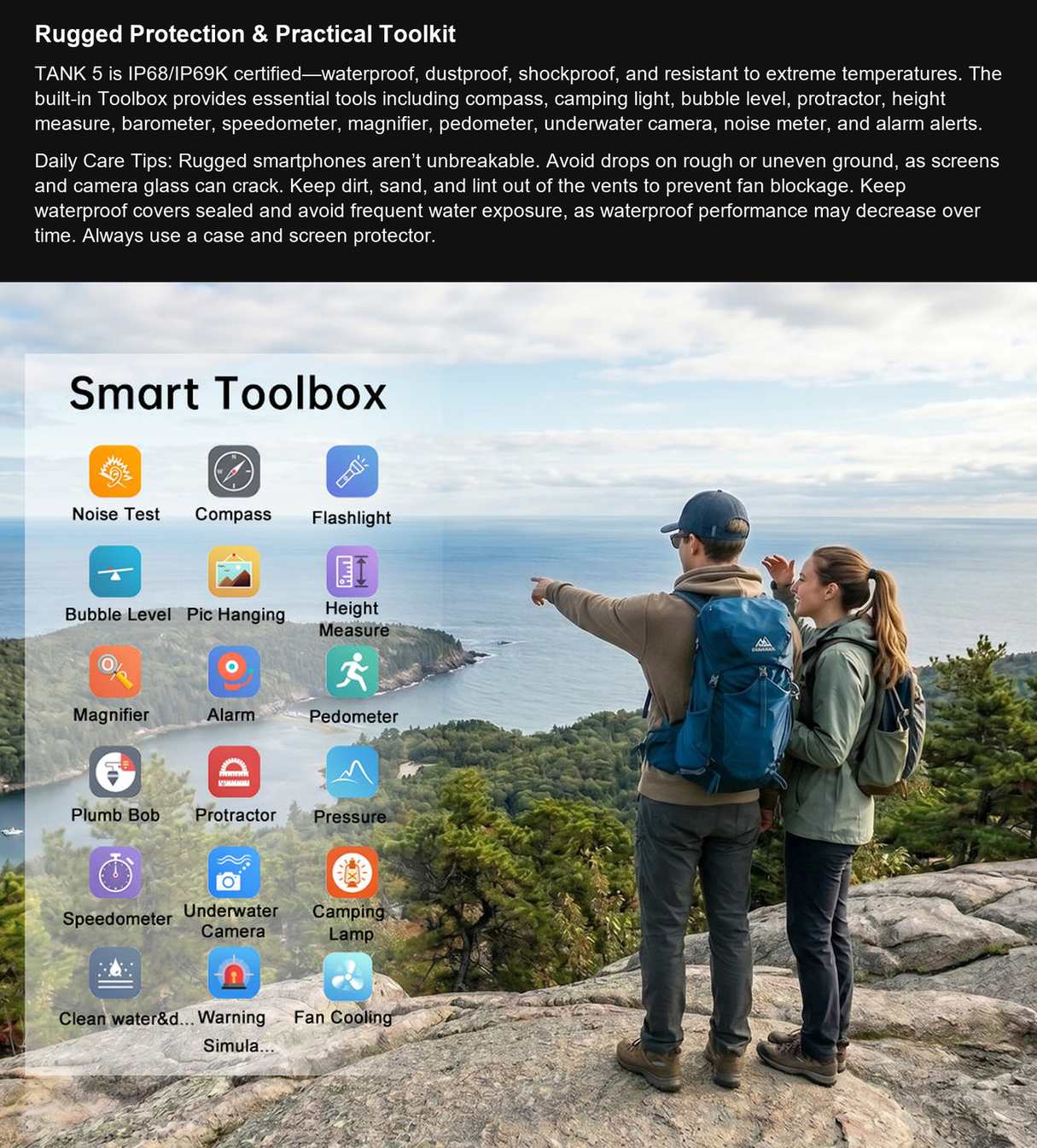 TANK 5 Rugged Protection & Practical Toolkit