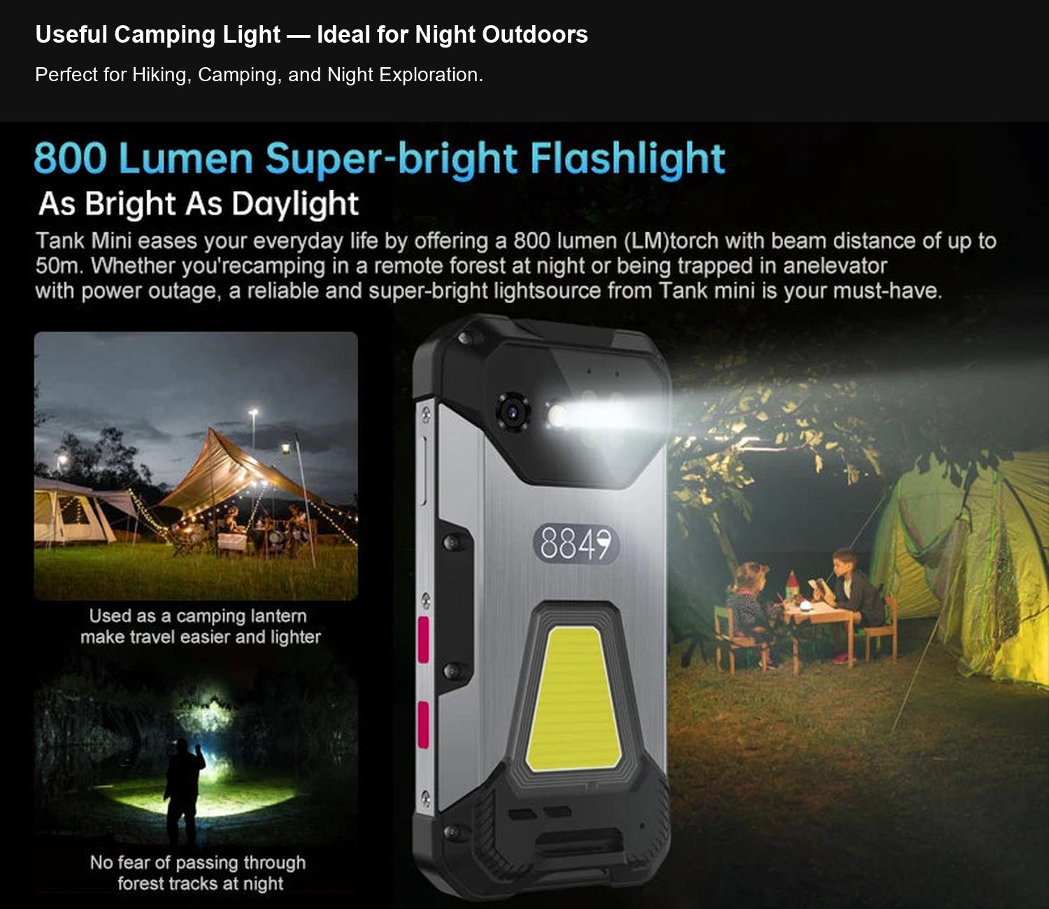 TANK Mini Useful Camping Light — Ideal for Night Outdoors