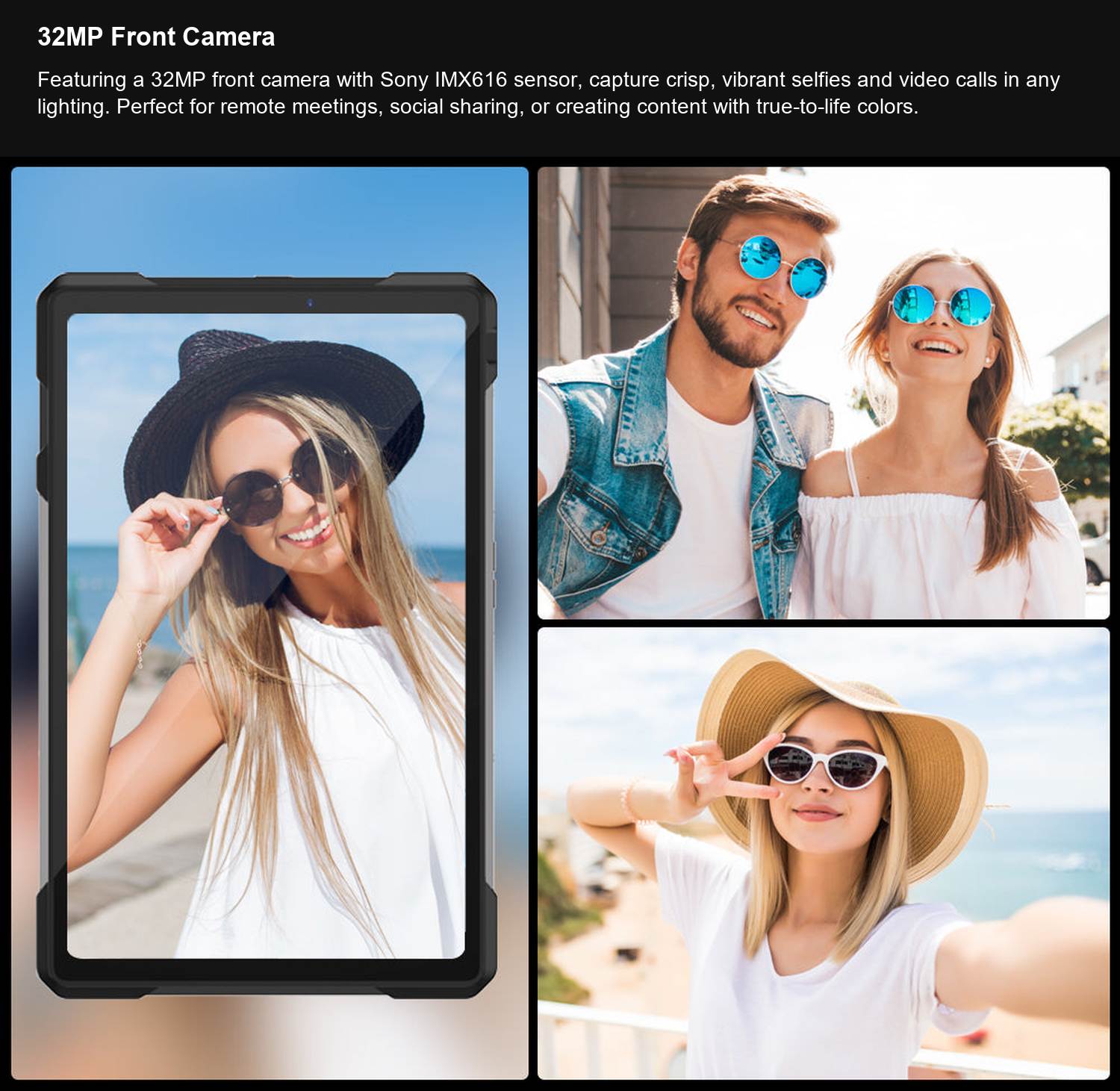 TANK Pad E 32MP Front Camera