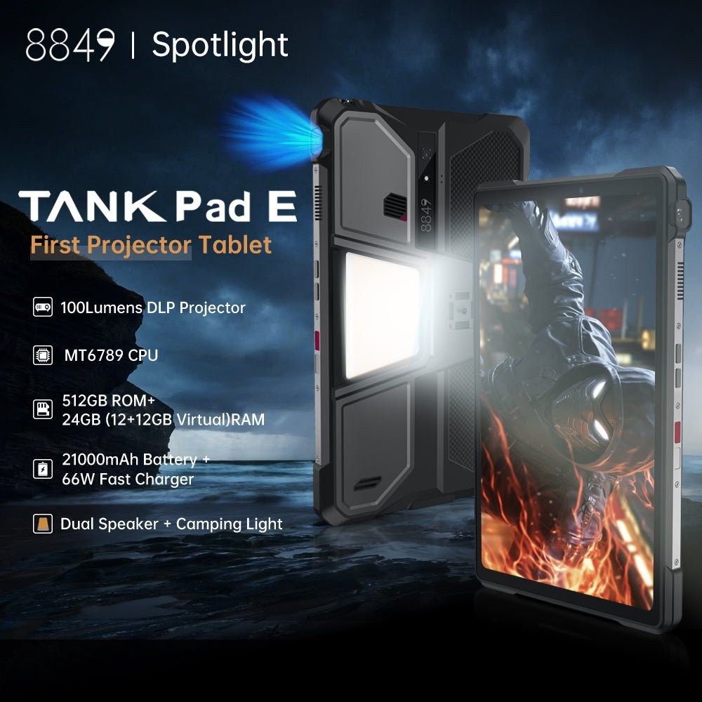 8849 TANK Pad E product feature illustration 1