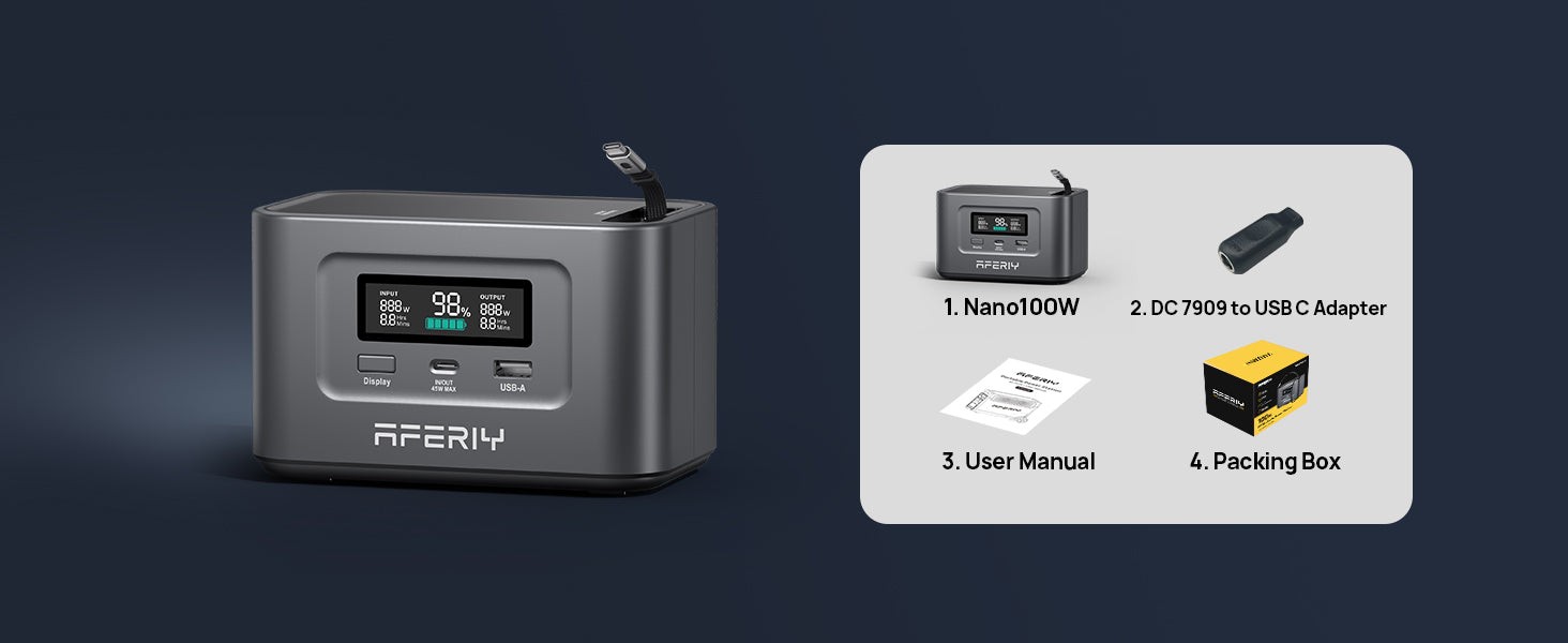 AFERIY Nano100 PB010 official product features 9