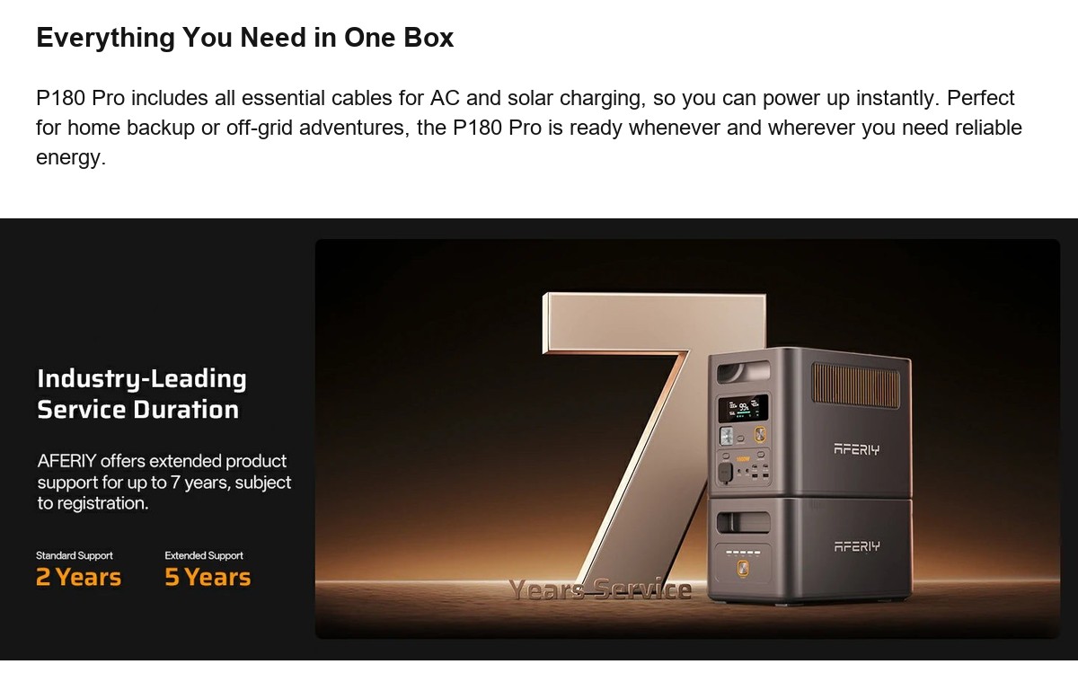 AFERIY P180 Pro official product features 13