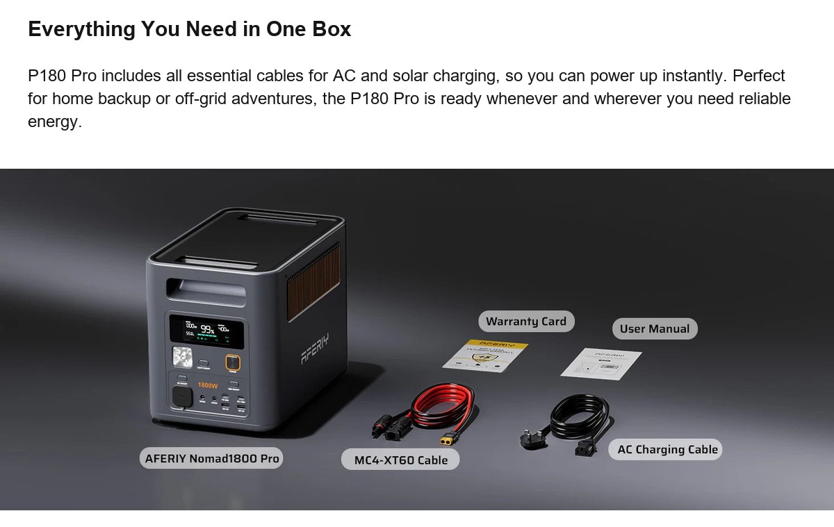AFERIY P180 Pro official product features 14
