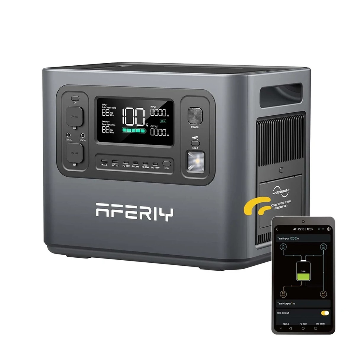 AFERIY P210 official product features 12