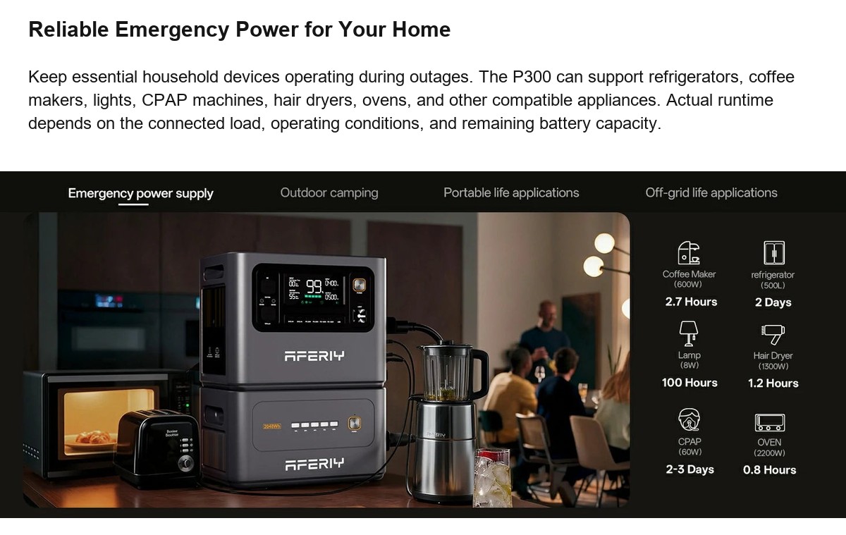 AFERIY P300 official product features 5