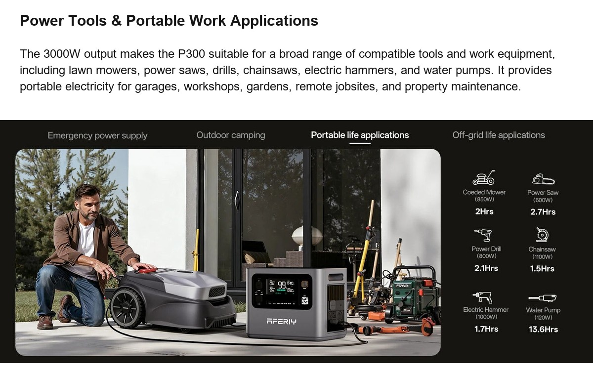 AFERIY P300 official product features 7