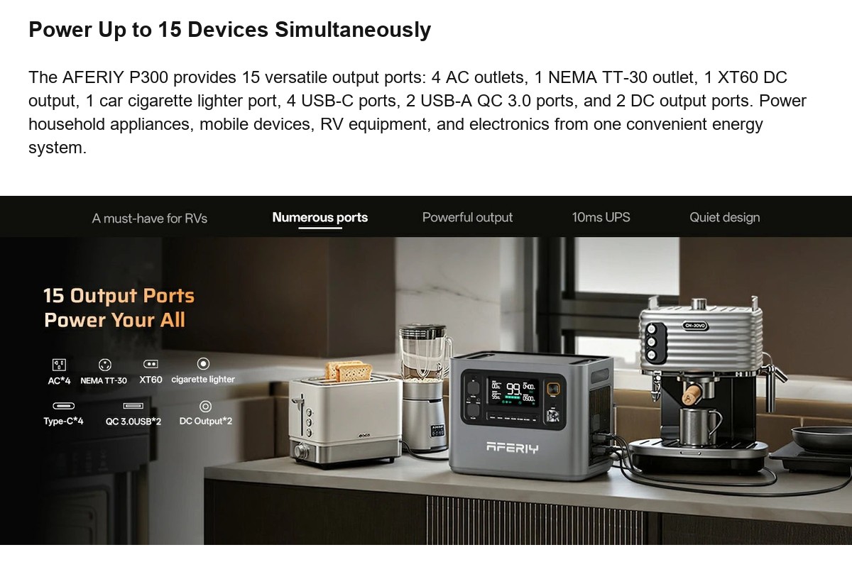 AFERIY P300 official product features 15