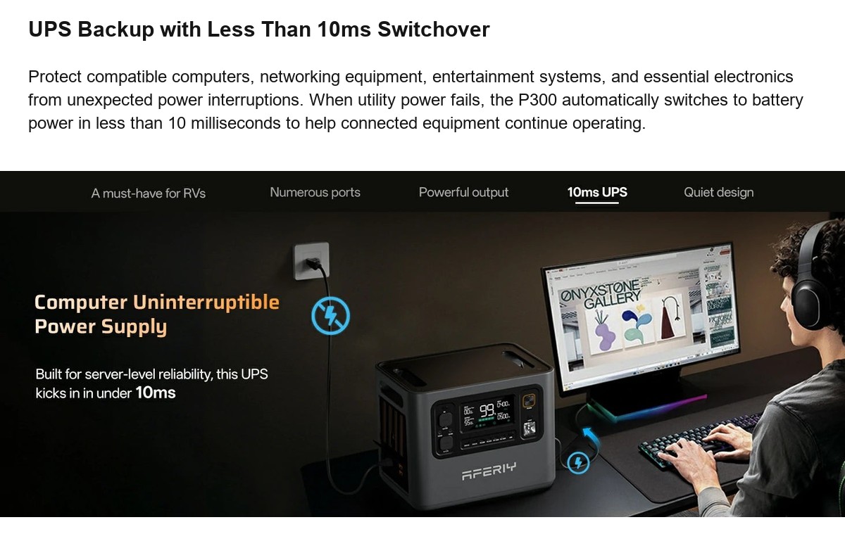 AFERIY P300 official product features 17