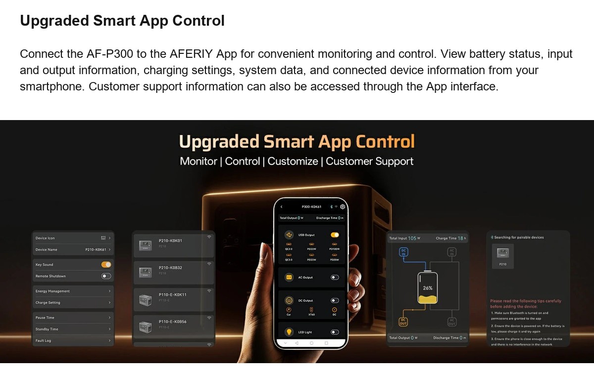 AFERIY P300 official product features 19