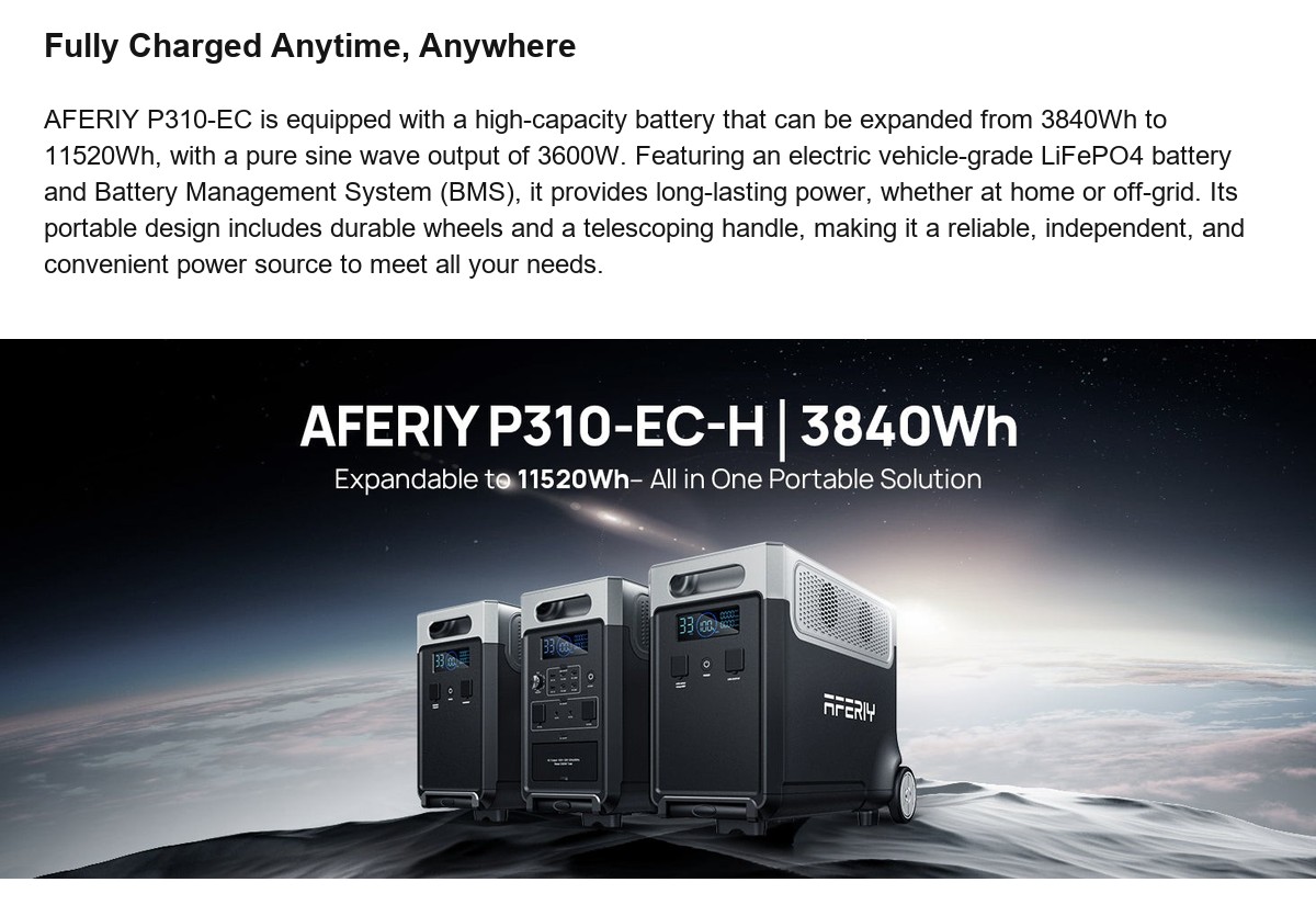 AFERIY P310 official product features 1
