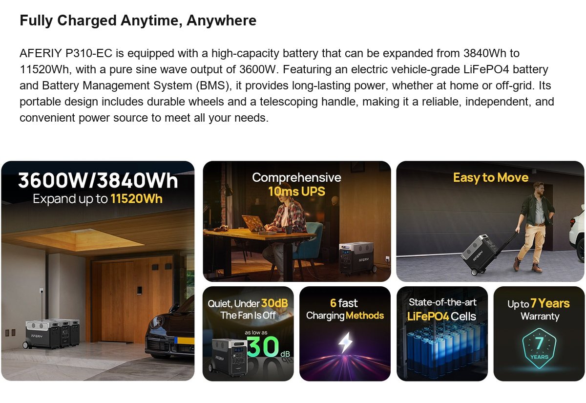 AFERIY P310 official product features 2