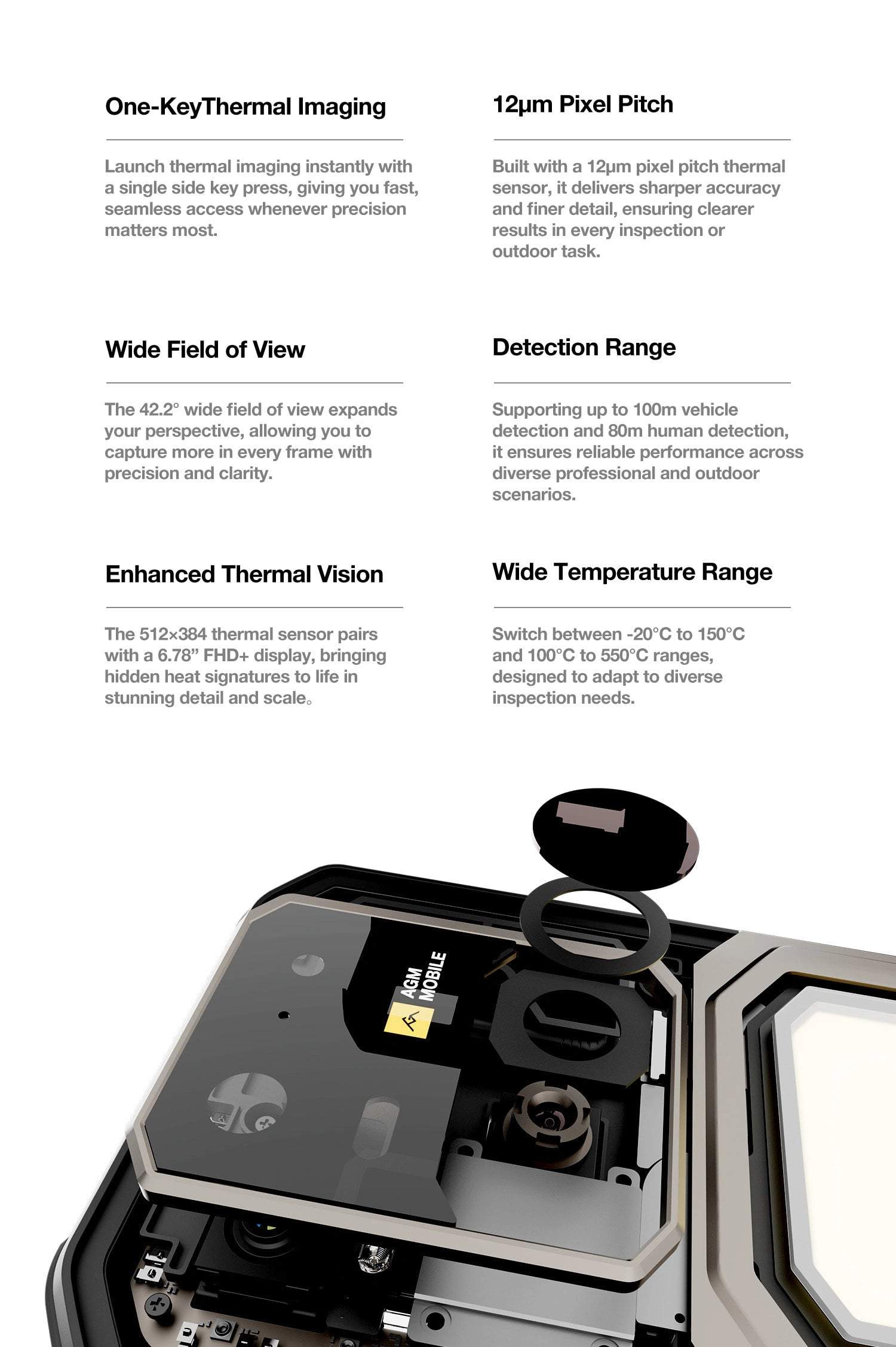 AGM G3 Pro official product features 5