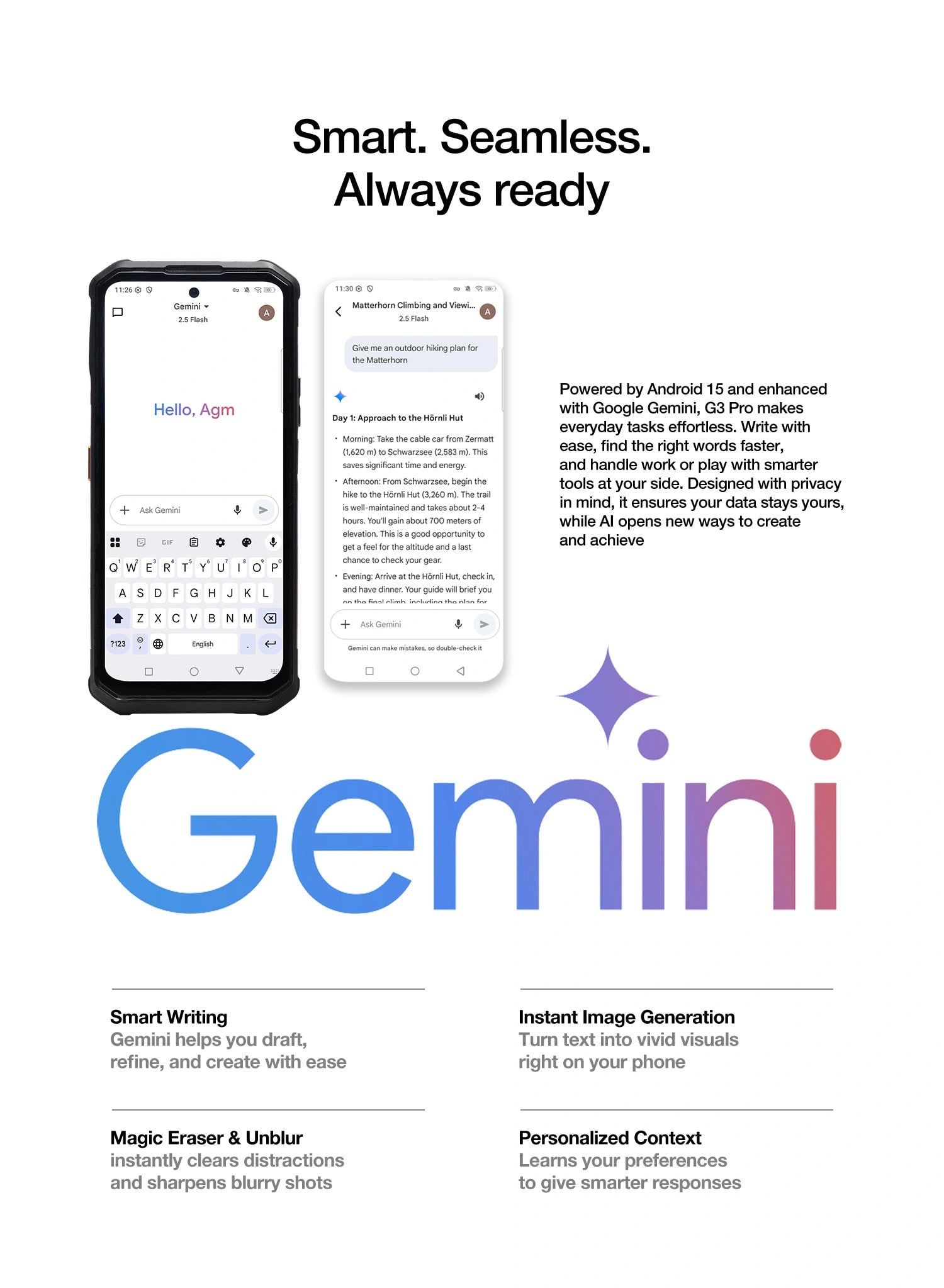 AGM G3 Pro official product features 19