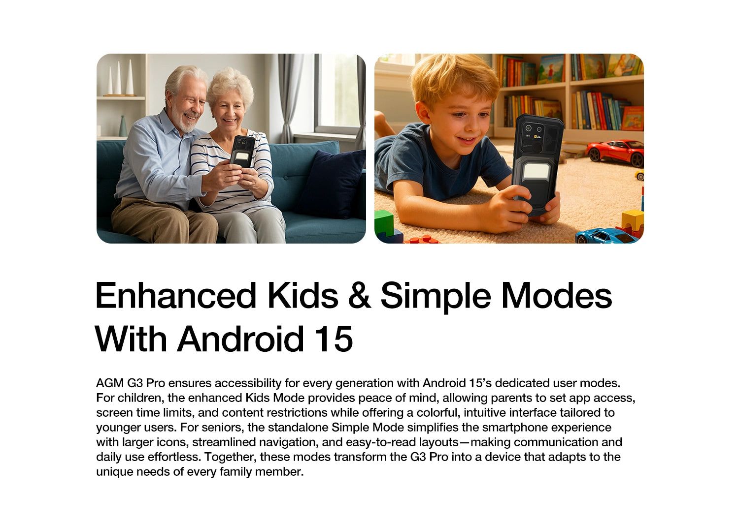 AGM G3 Pro official product features 21