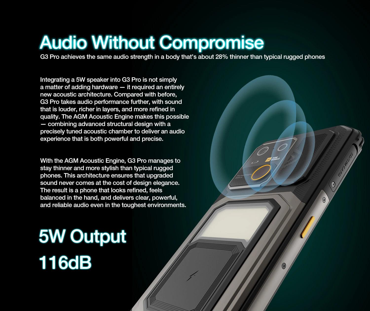 AGM G3 official product features 8