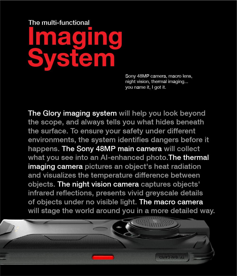 AGM Glory Pro official product features 7
