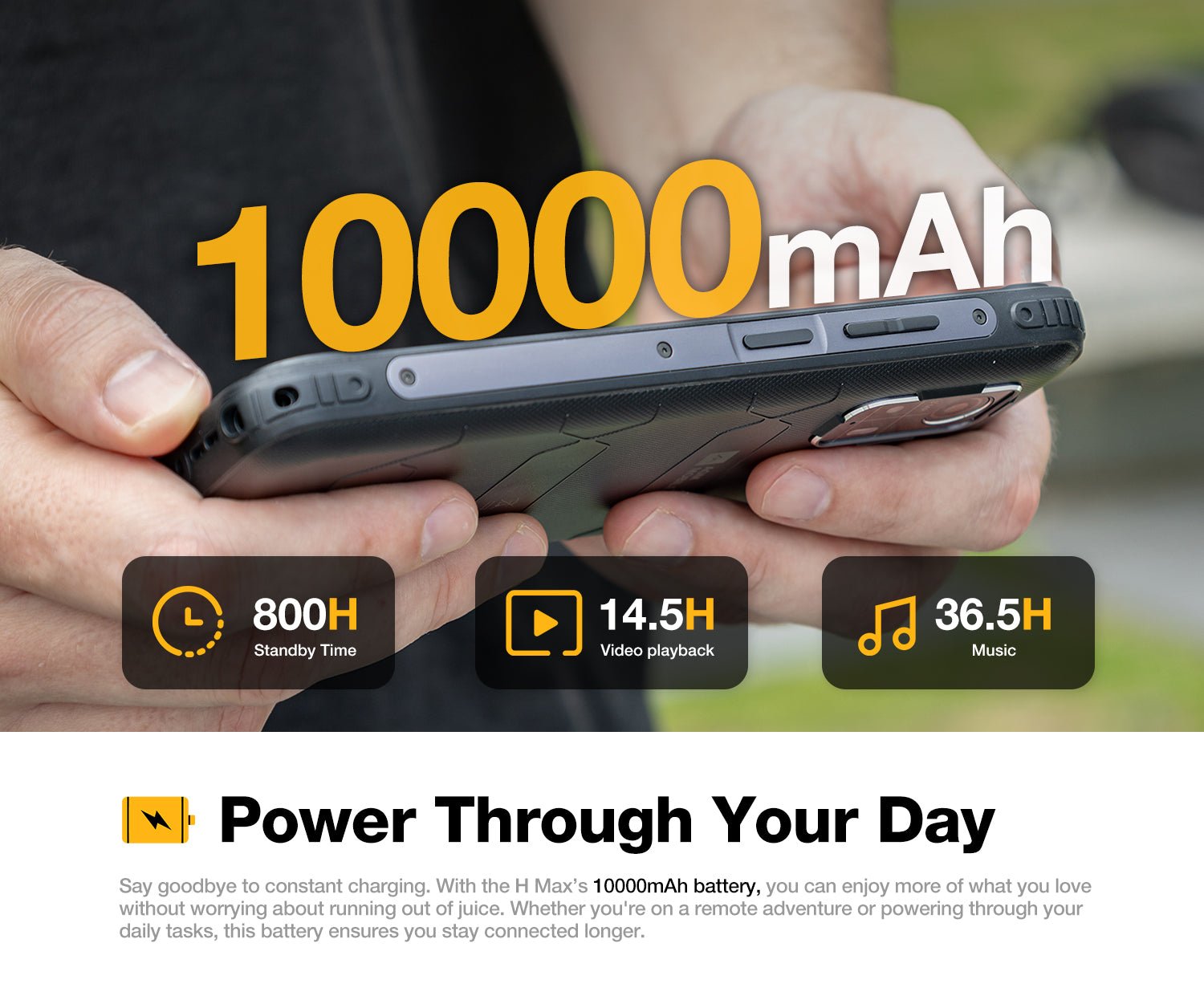 AGM H Max official product features 2