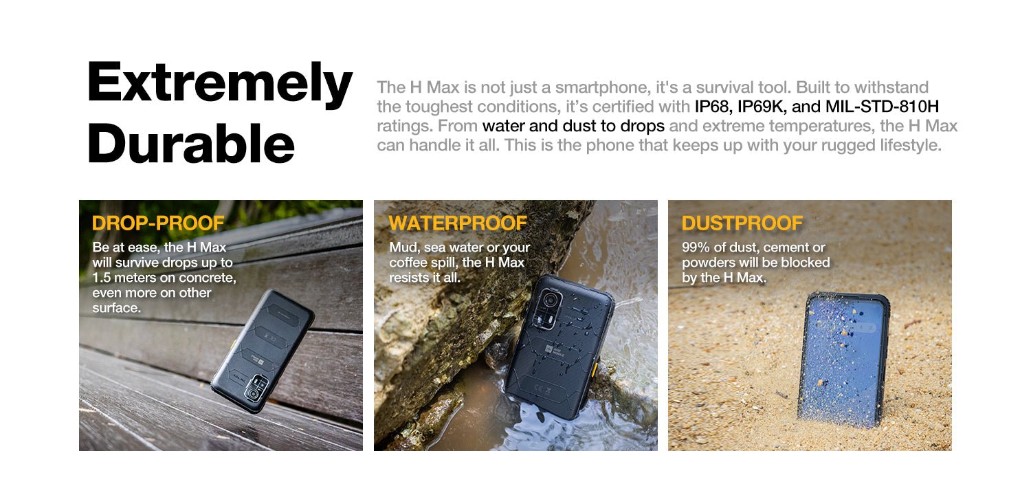 AGM H Max official product features 3