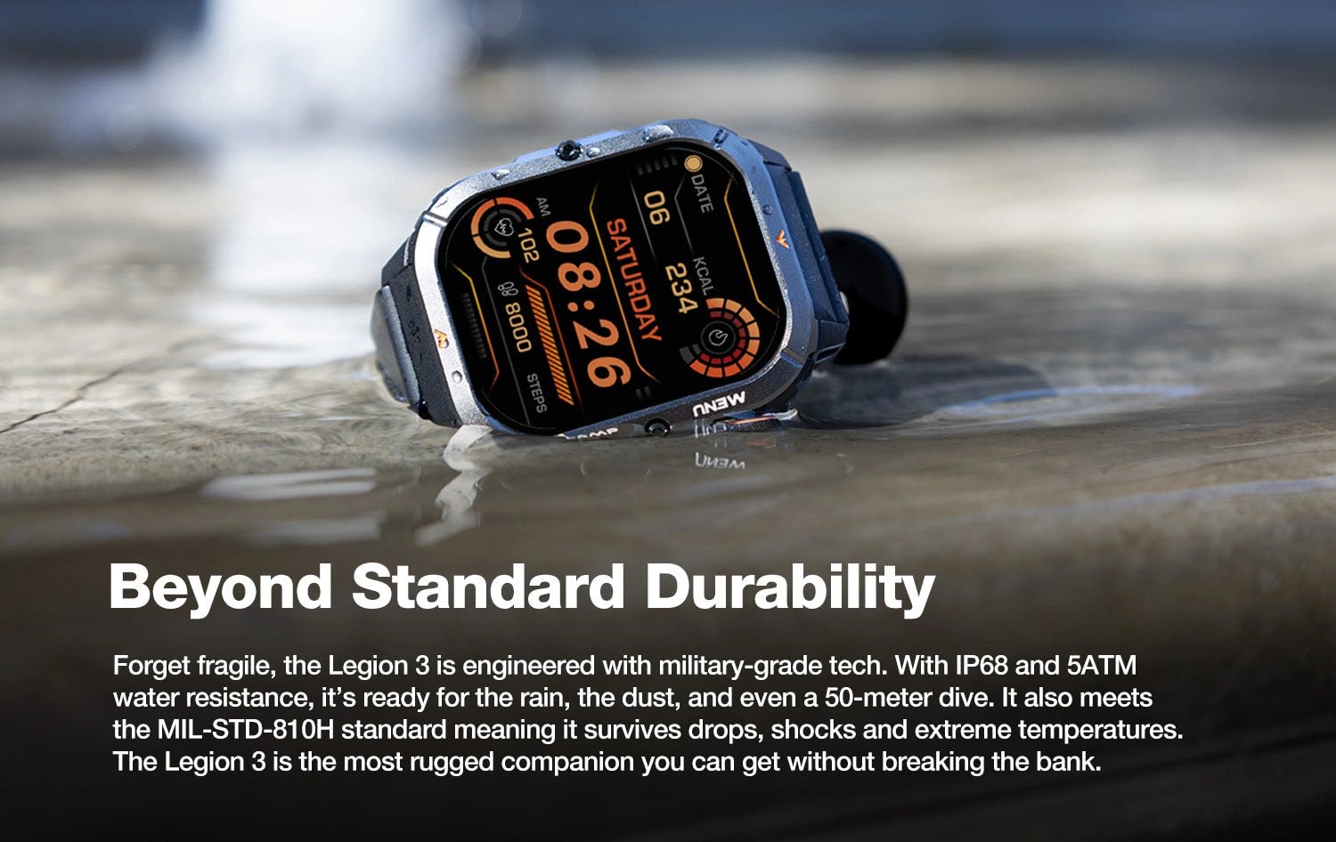 AGM Legion 3 official product features 2