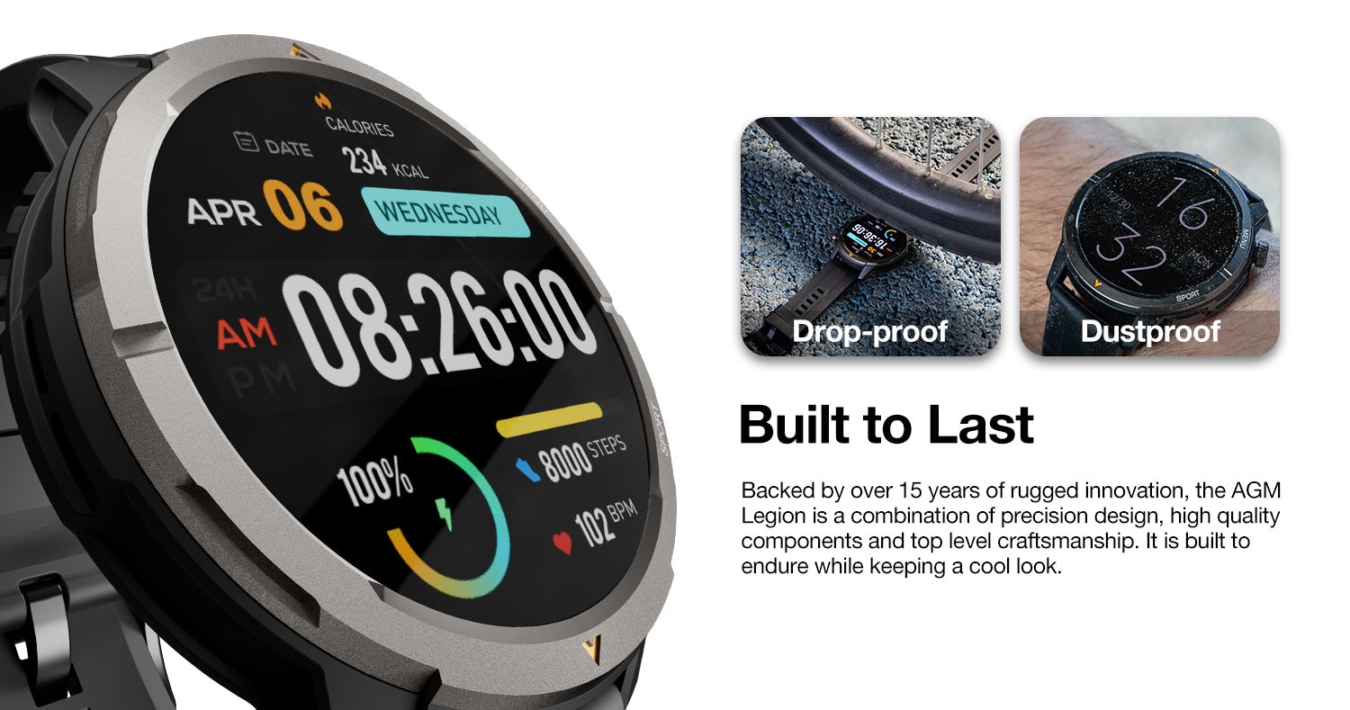 AGM Legion official product features 2