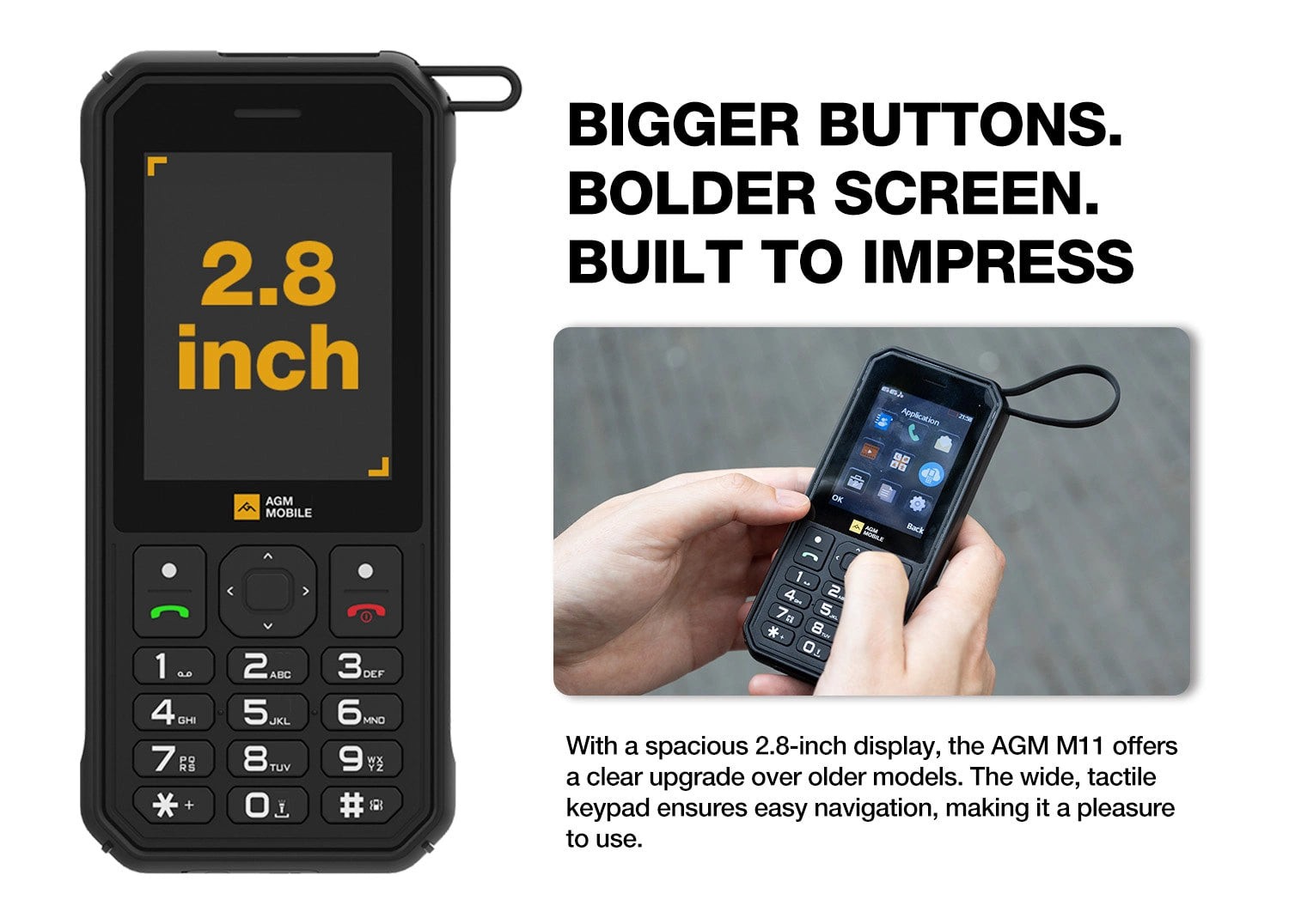 AGM M11 official product features 7