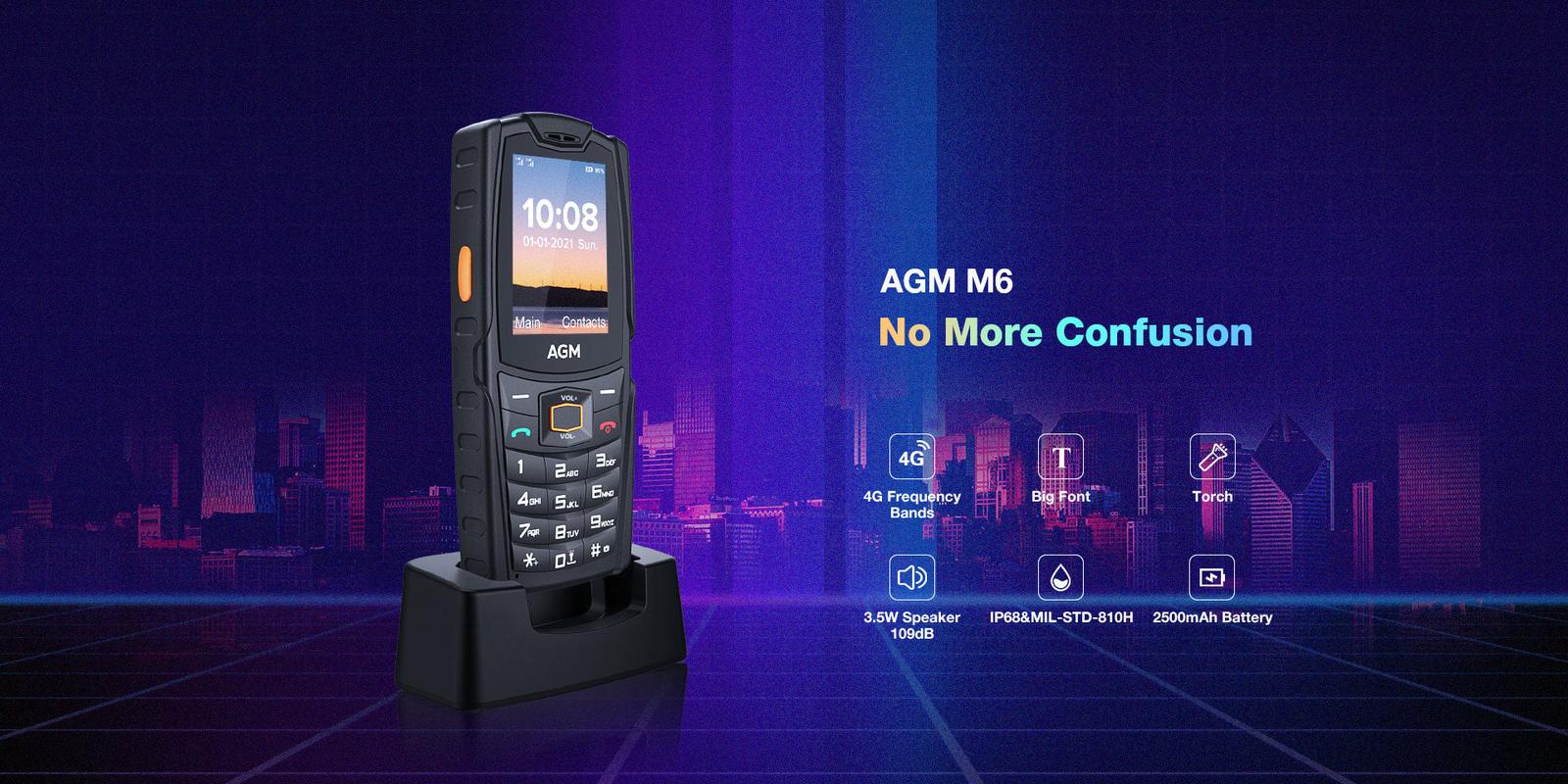 AGM M6 official product features 1