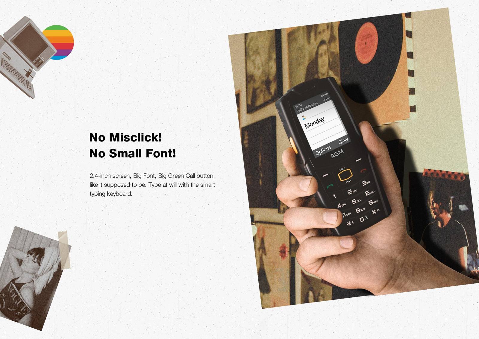 AGM M6 official product features 3