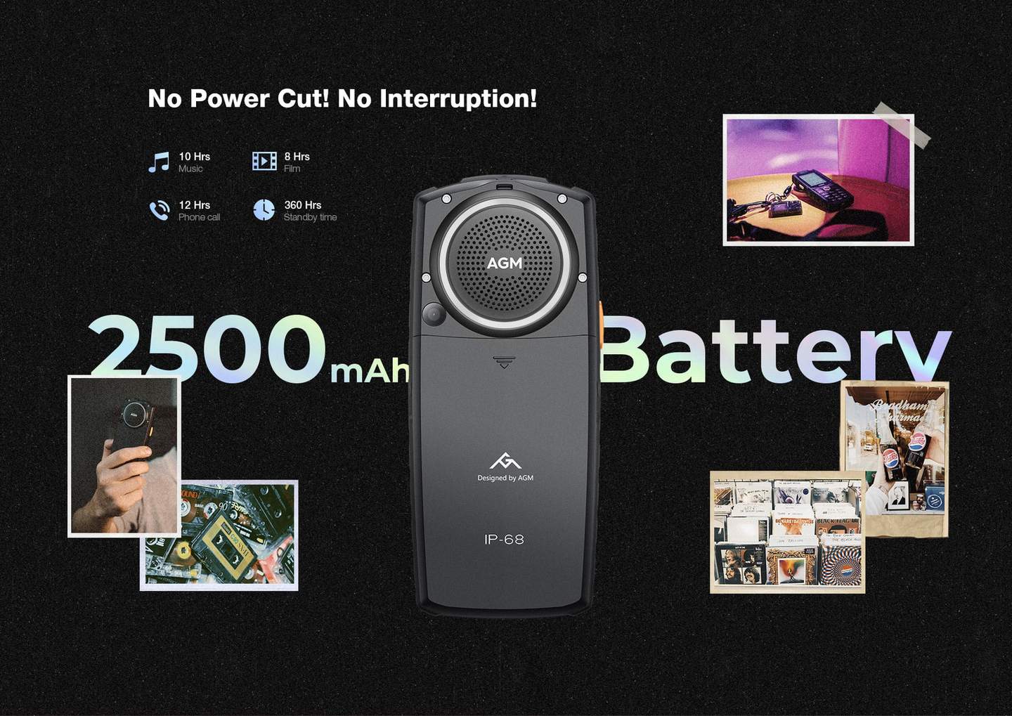 AGM M6 official product features 6