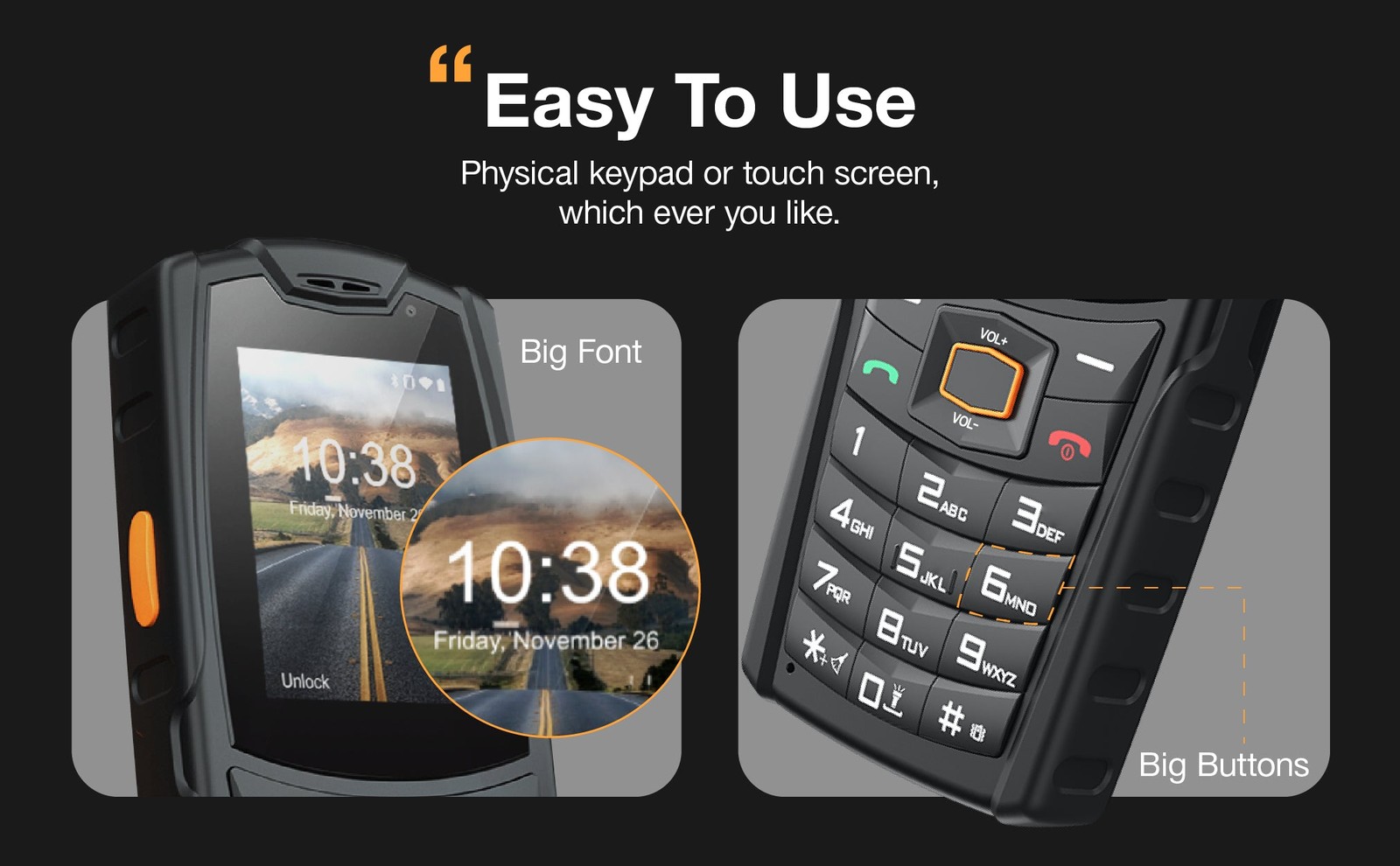 AGM M7 official product features 4