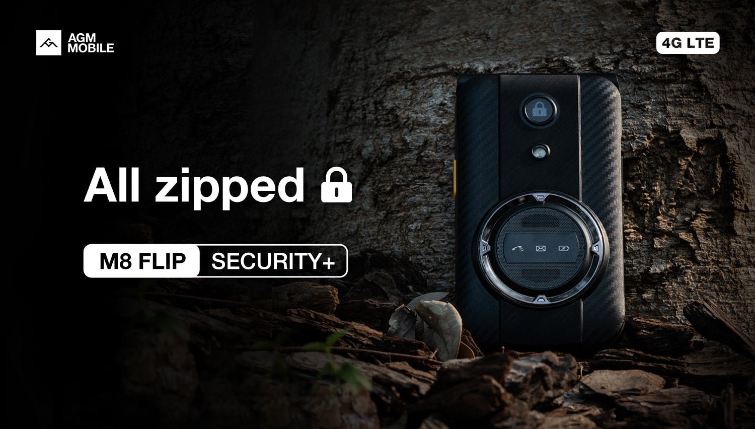 AGM M8 Flip Security+ official product features 1