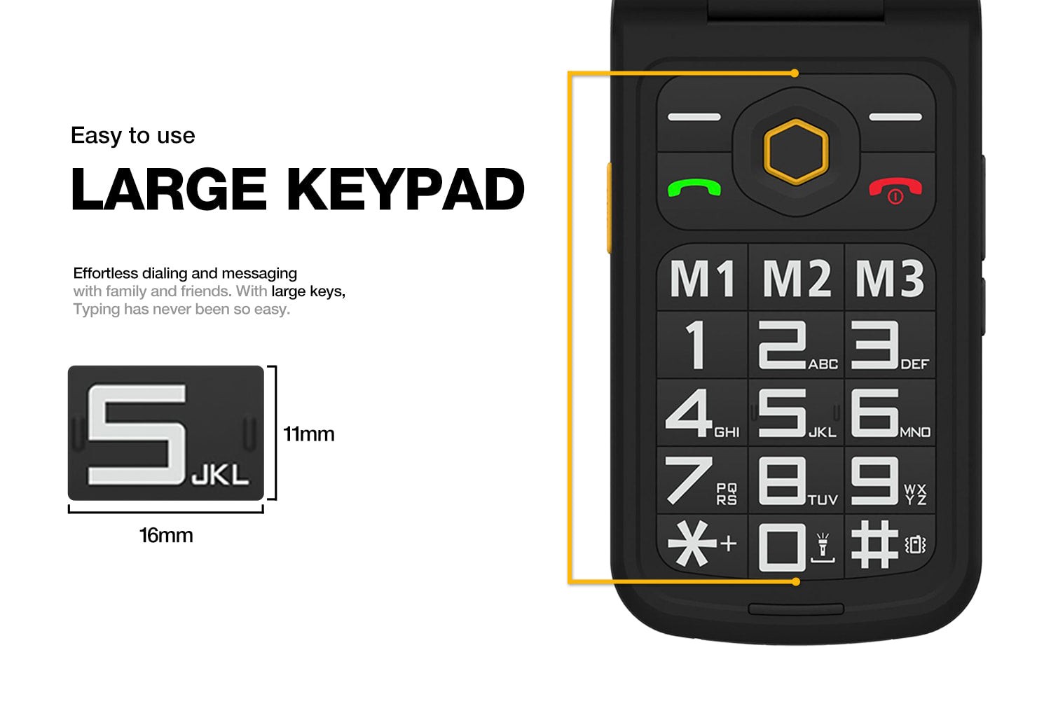 AGM M8 Flip Security+ official product features 14