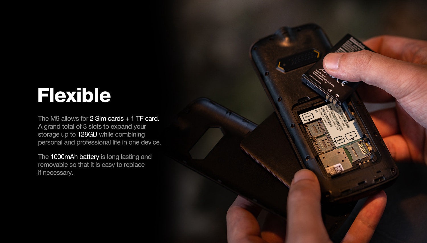 AGM M9 official product features 4