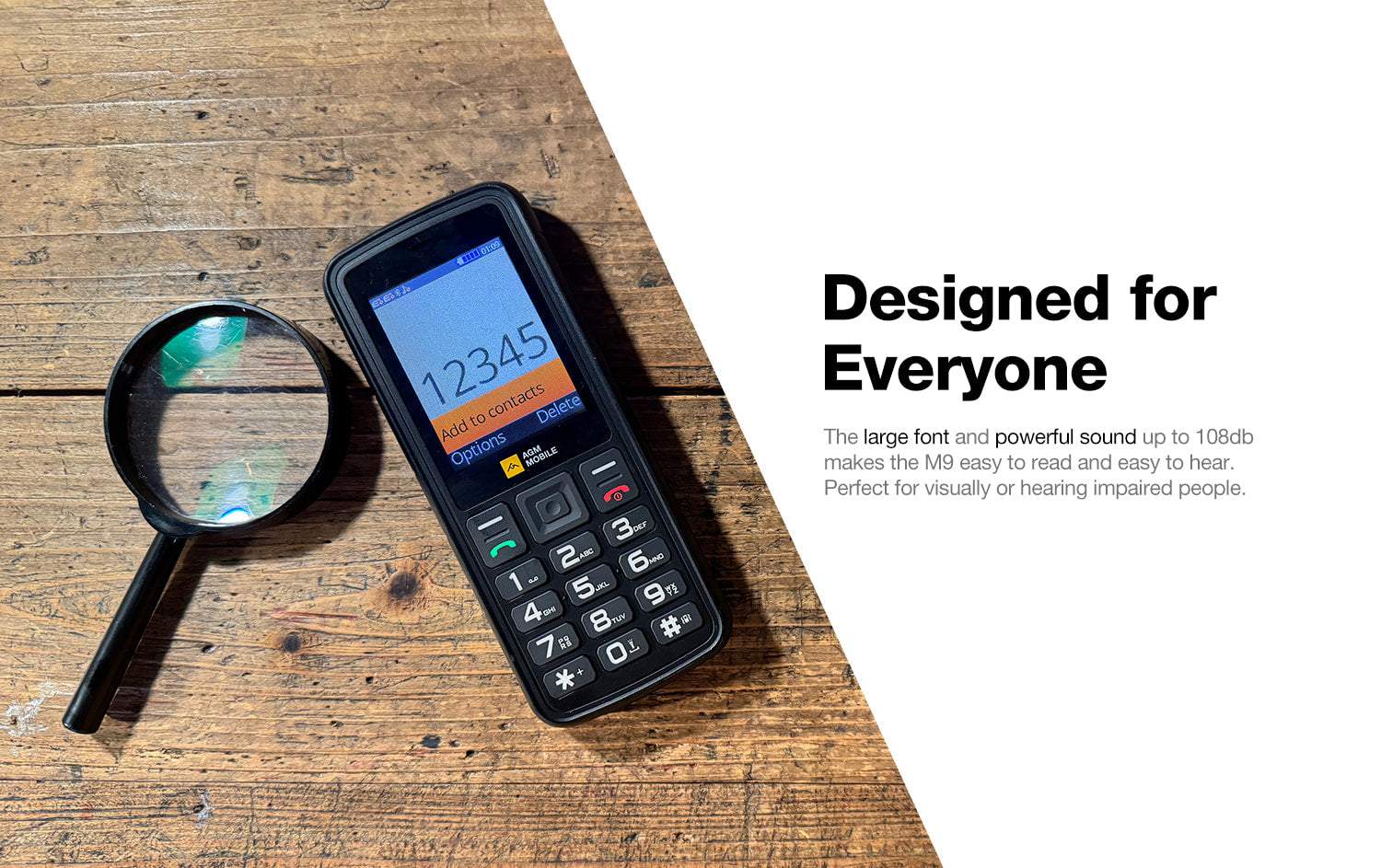 AGM M9 official product features 6