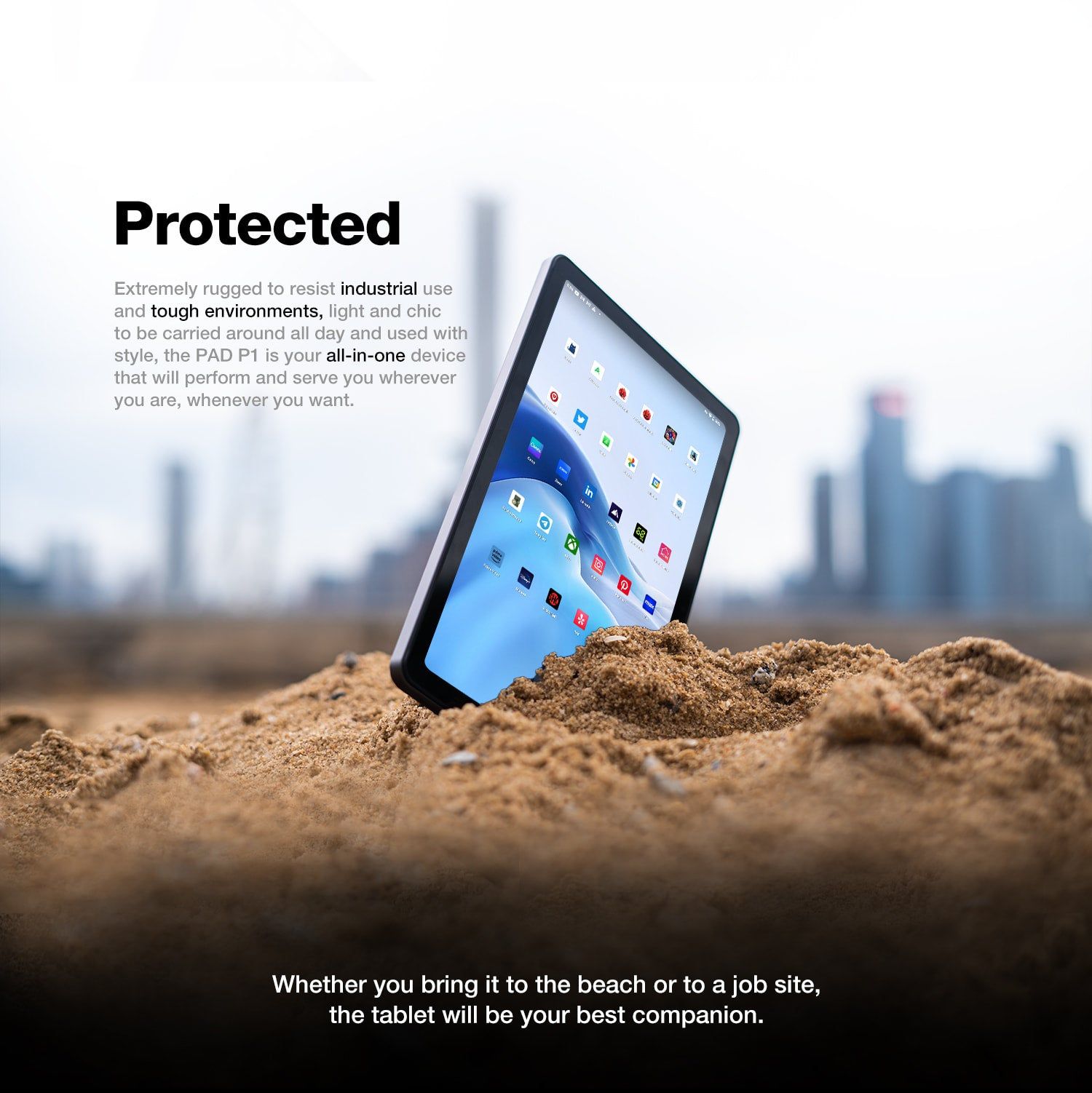 AGM PAD P1 official product features 2