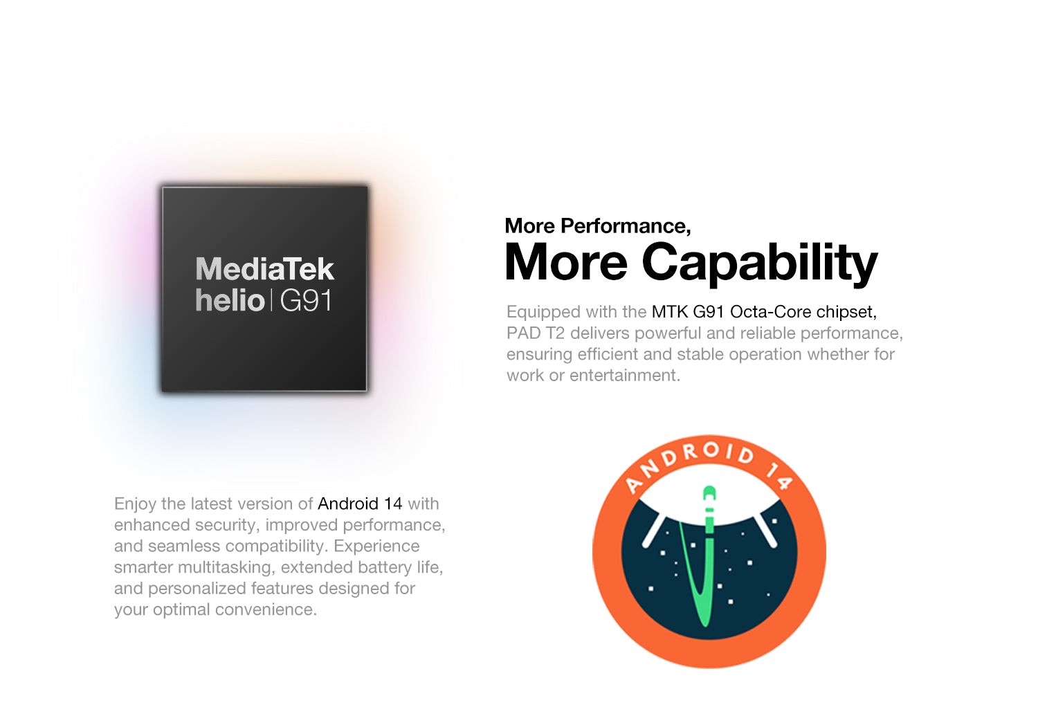 AGM PAD T2 official product features 5
