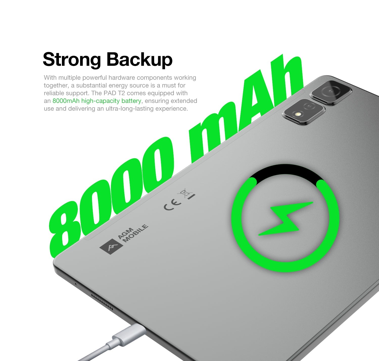 AGM PAD T2 official product features 6