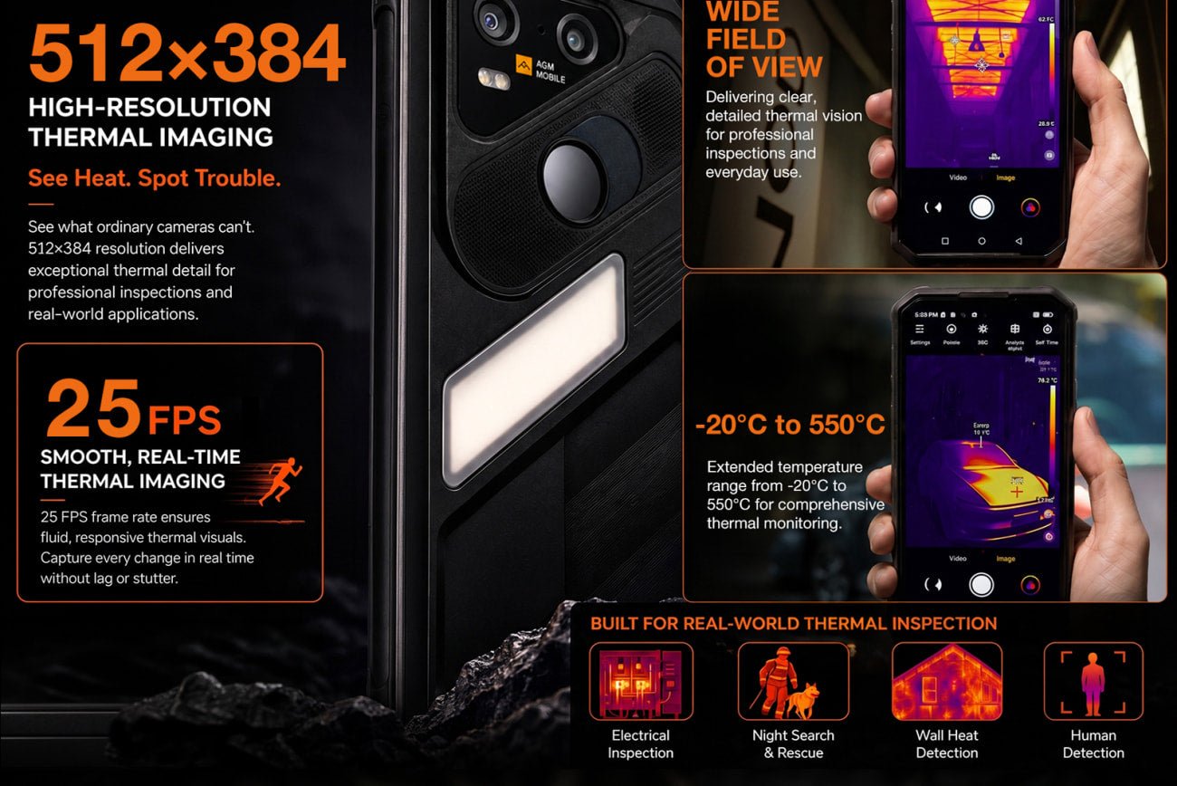 AGM X7 Pro official product features 2