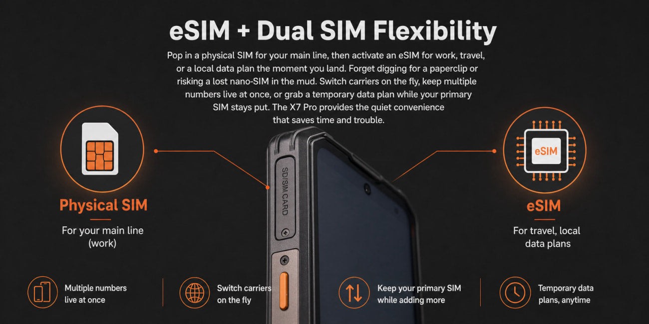 AGM X7 official product features 3