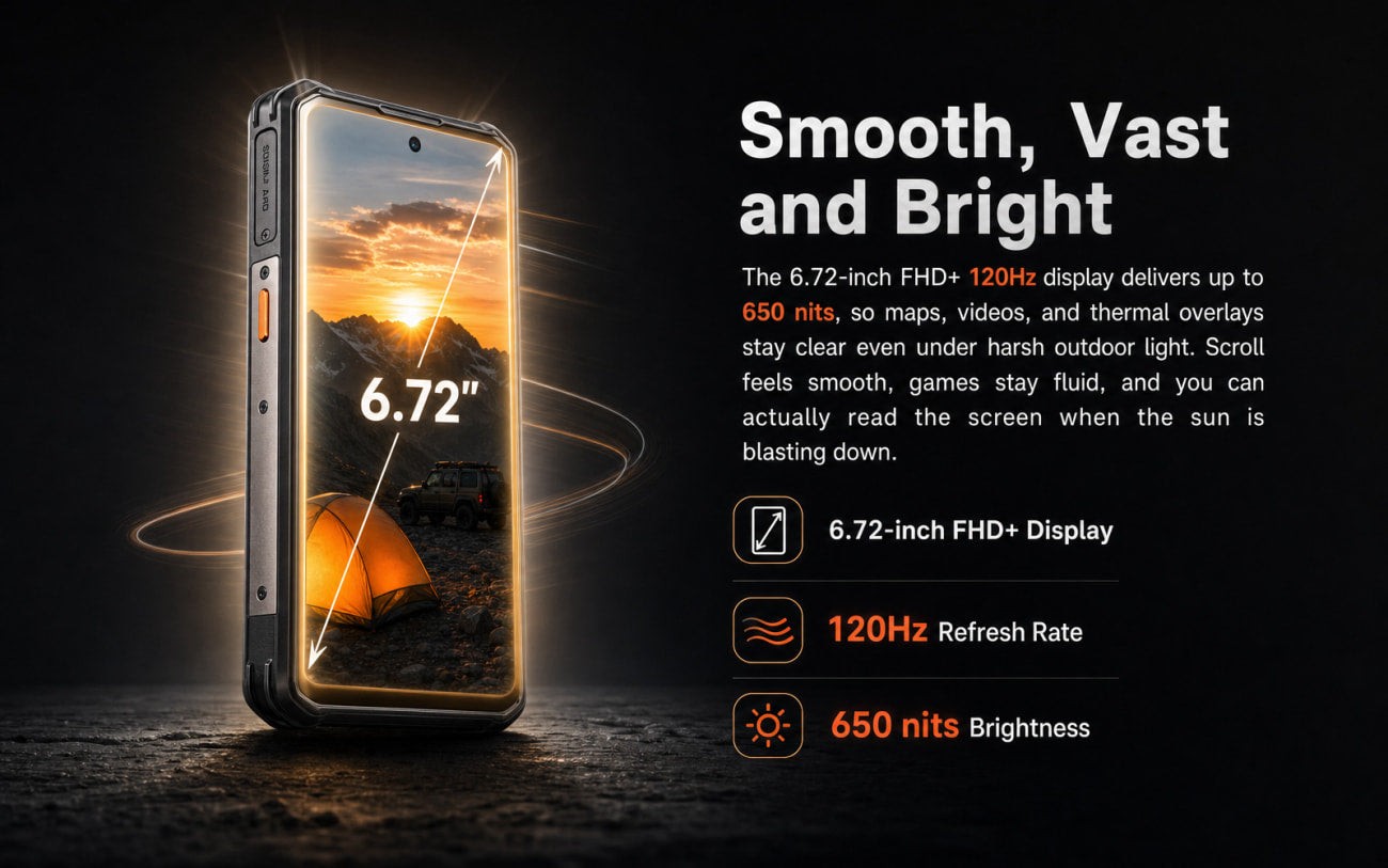 AGM X7 official product features 5