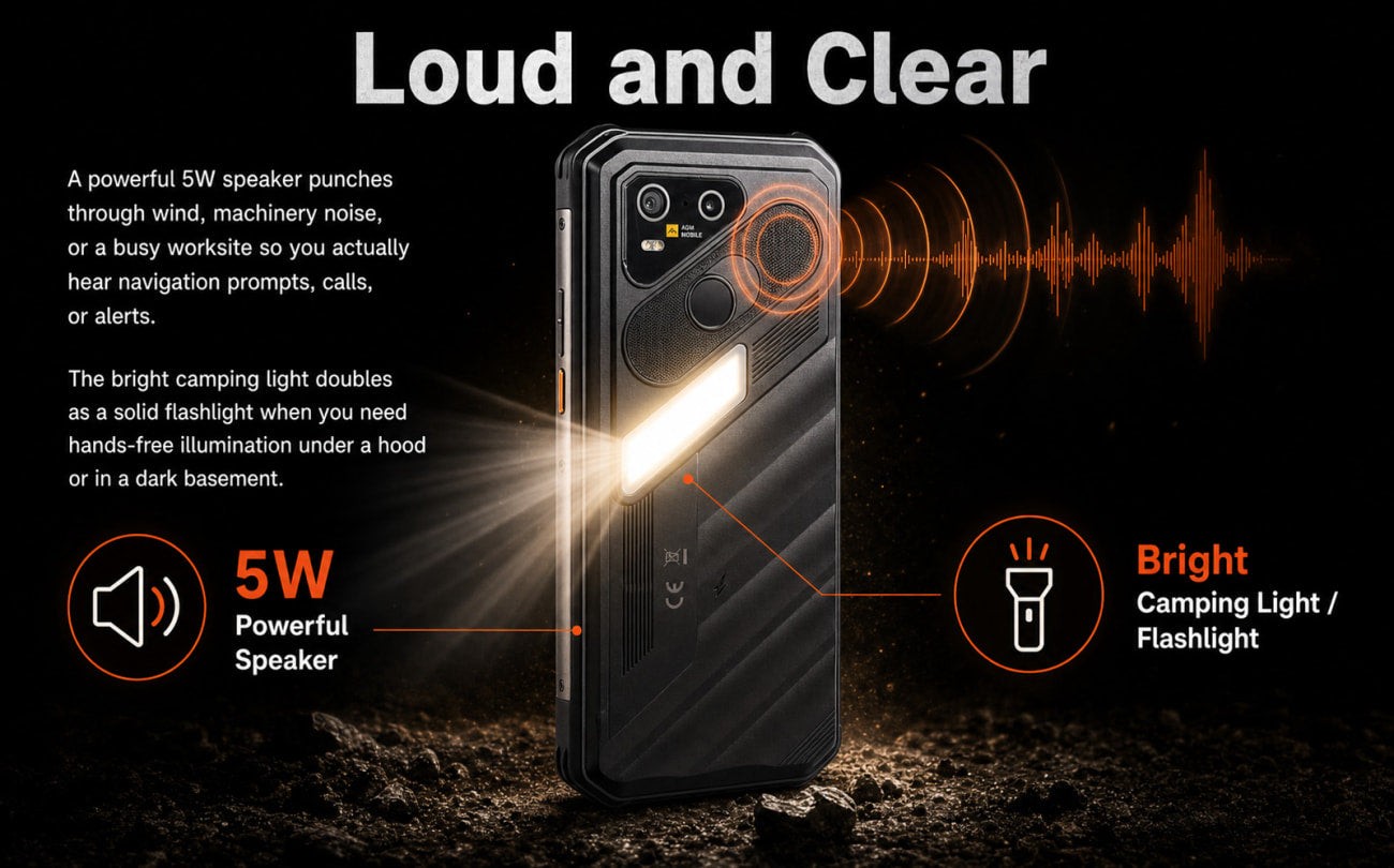 AGM X7 official product features 8