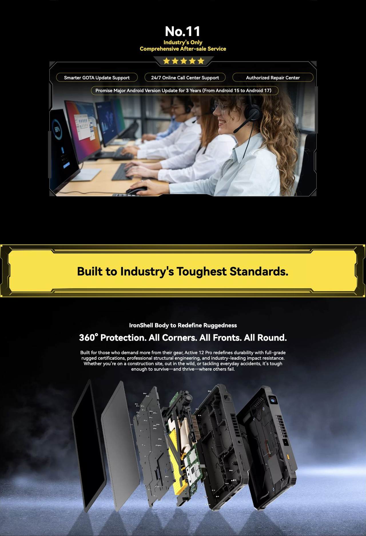 Blackview Active 12 Pro Active 12 Pro
5G
World's 1st 200LM 1080P 120″ Autofocus Projector 5G AI Rugged Tablet
A Rugged Beast That Redefines Smart Rugged Lifestyle. Your On-the-Go Theater. Fully Upgraded P