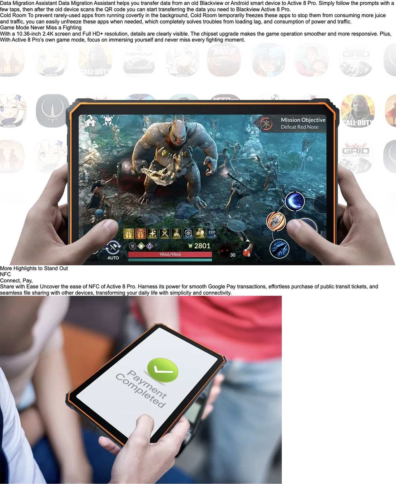 More Robust Privacy
DokeOS_P 3.0
Design Convenience Smoothness
The Latest Android 15
Personality Privacy Safety
Per-app language
preferences
Notification
permissions
Cleared
clipb